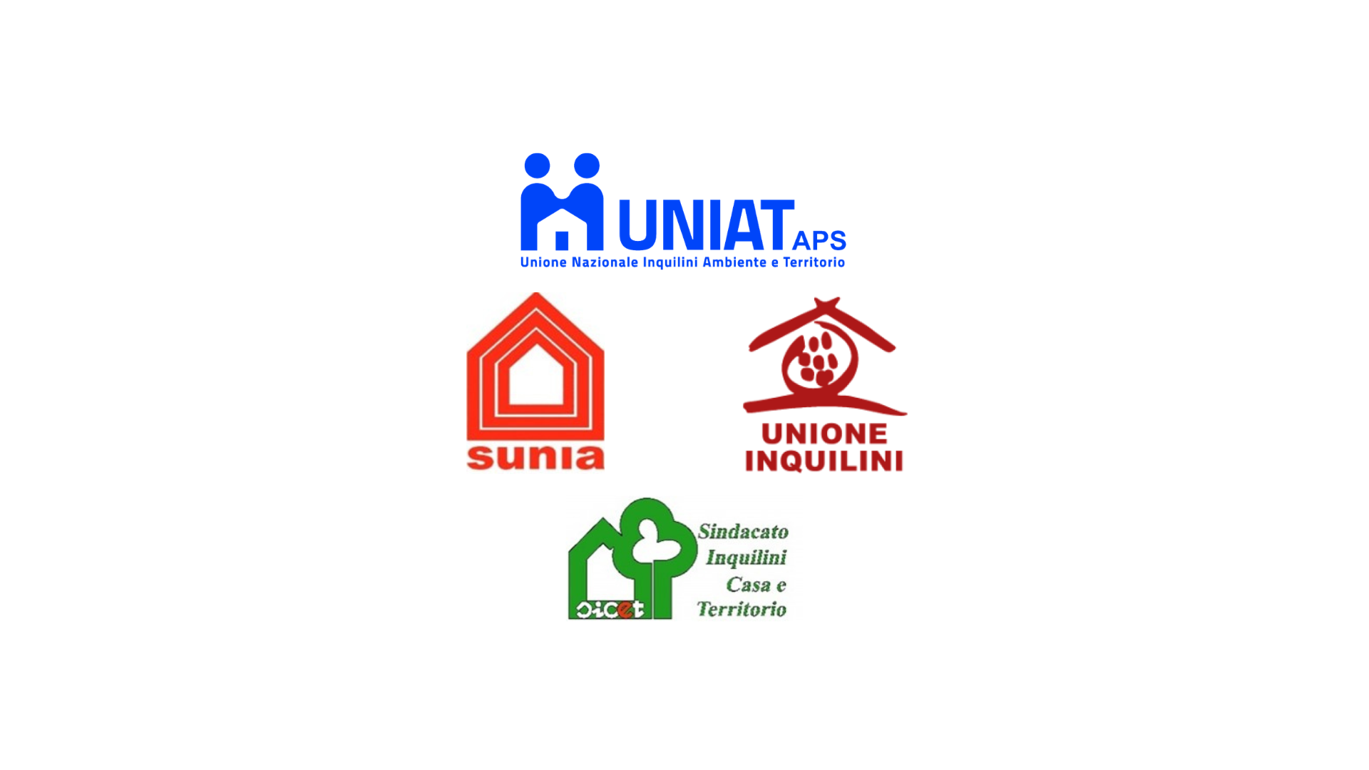 Comunicato Stampa Unitario SUNIA - SICET - UNIAT - Unione Inquilini