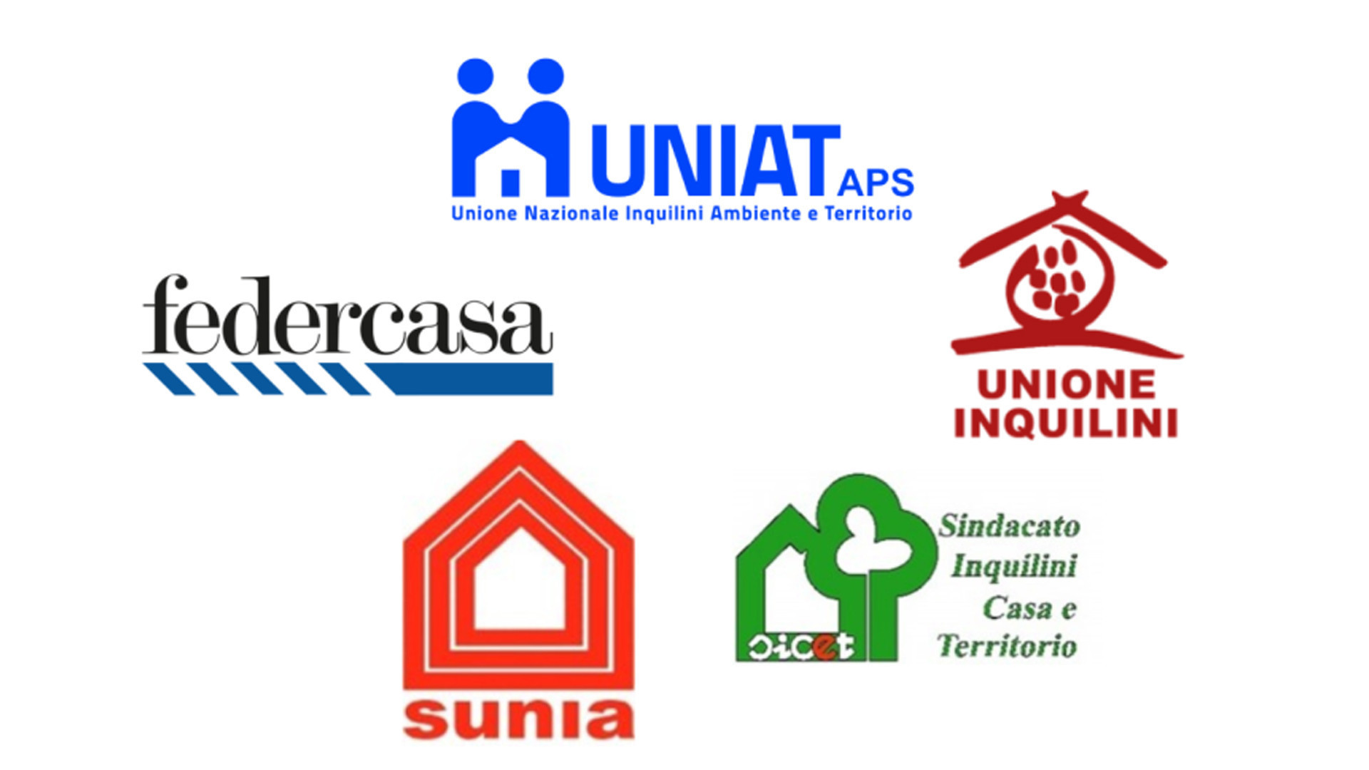 Comunicato Stampa – Protocollo d’Intesa Federcasa – SUNIA – SICET – UNIAT – Unione Inquilini